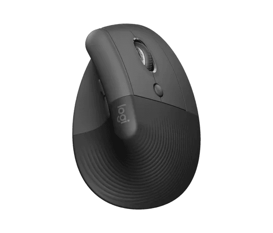 Lift ergononiscche wireless Maus, Grafit