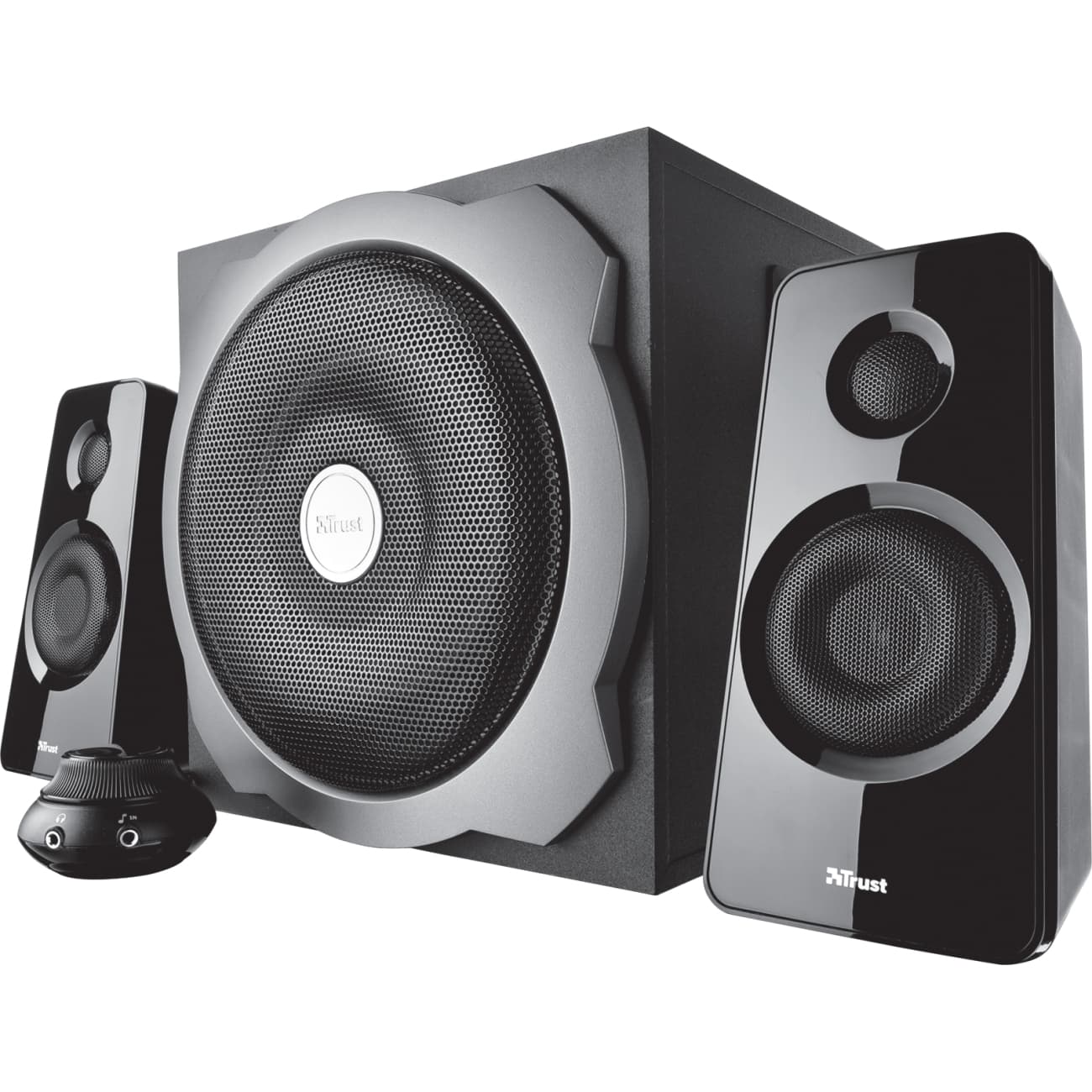 Tytan 2.1 schwarz PC-Lautsprecher
