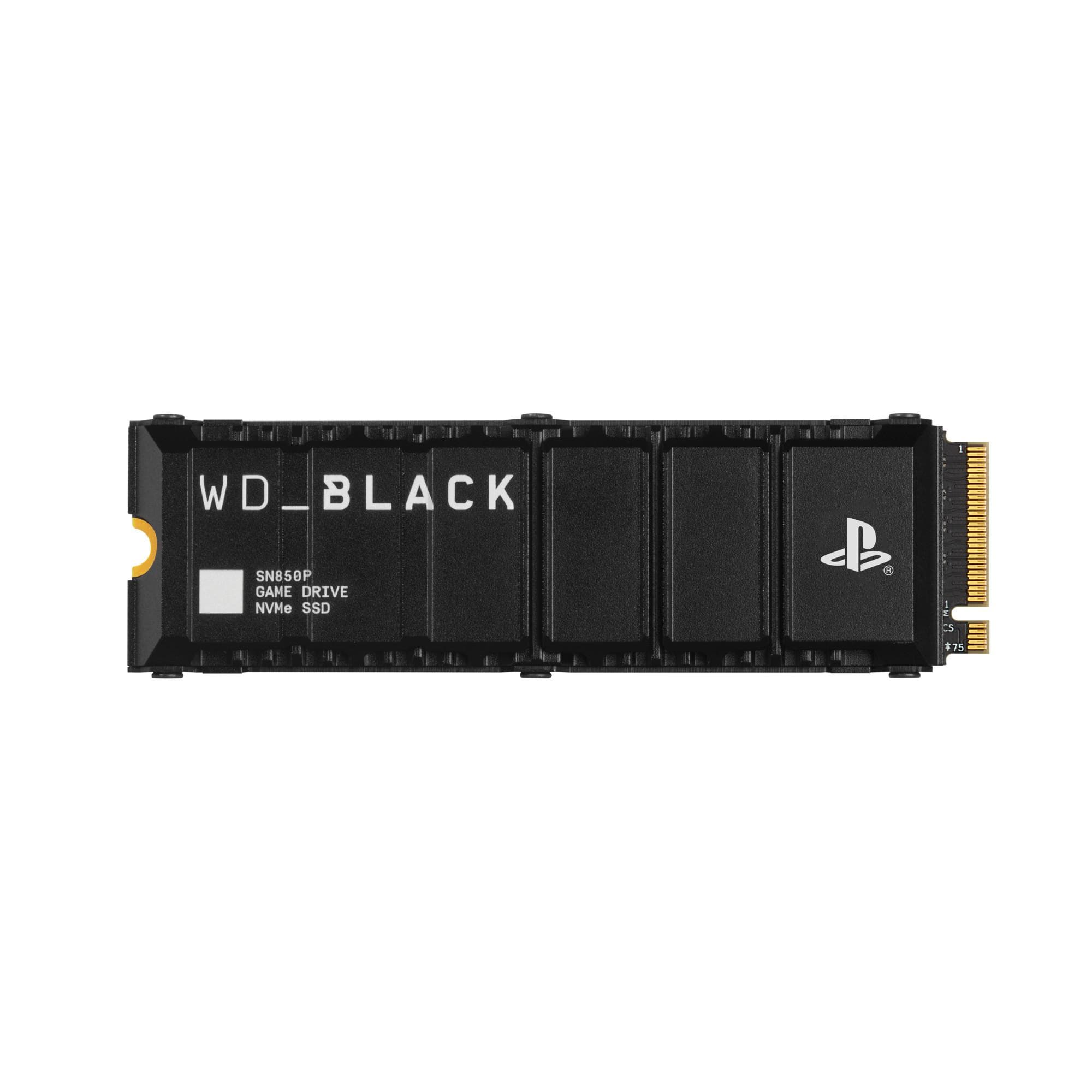 SN850P NVMe M.2 SSD für Sony PS5, 1 TB, mit Kühlkörper