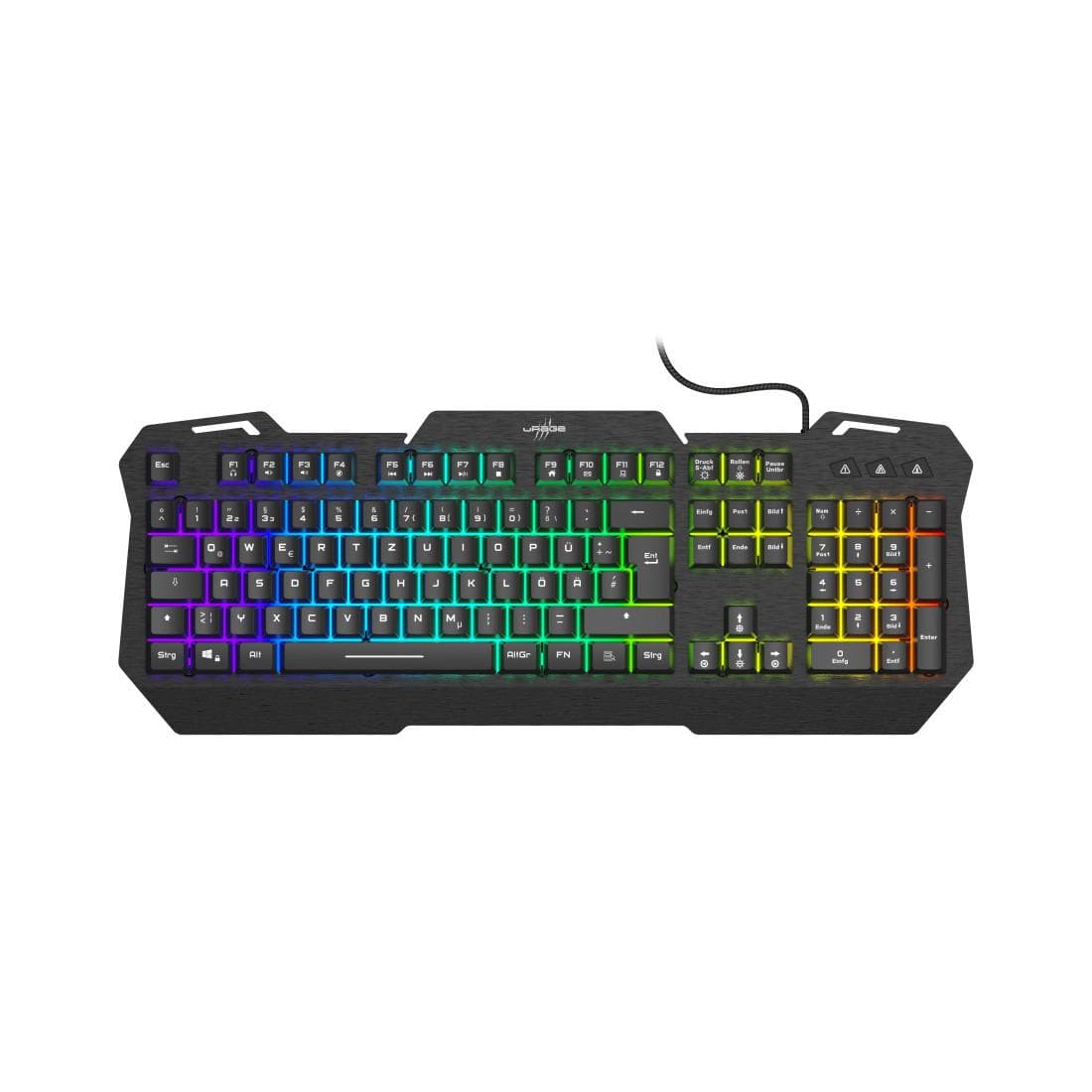"Gaming-Keyboard ""Exodus 450"", Schwarz, QWERTZ DE (00217820)"