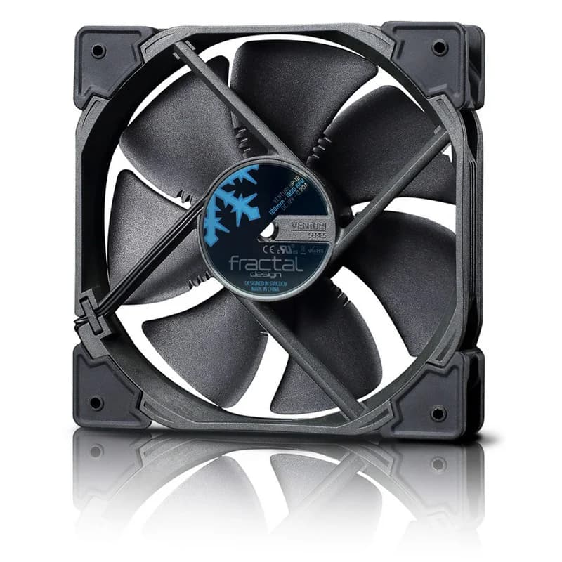 Fractal Dynamic Venturi HF-12 PWM 120 mm Schwarz