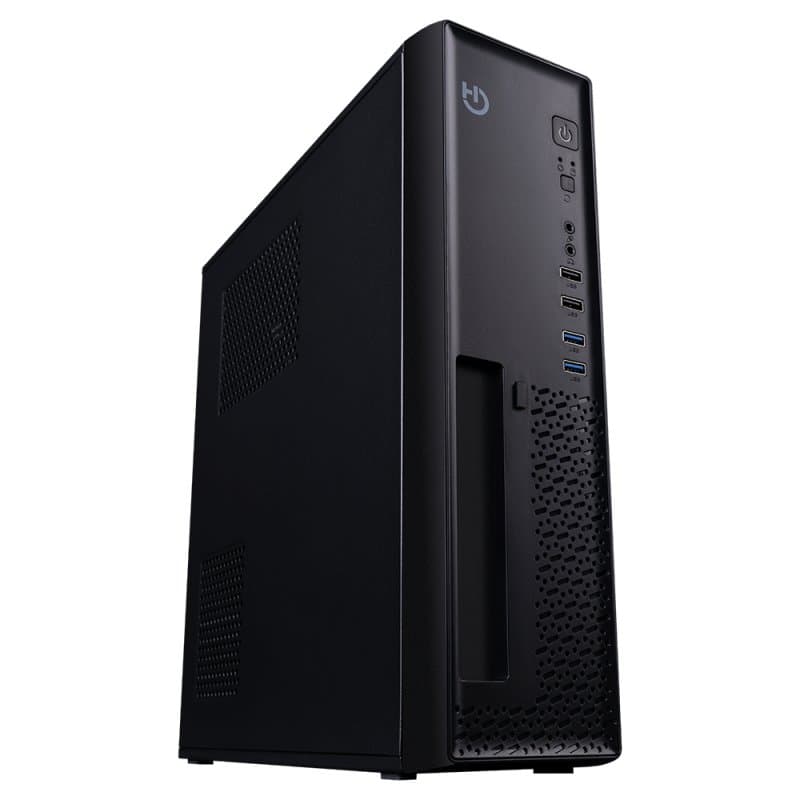 Hiditec SM10 USB 3.0 ITX Schwarz