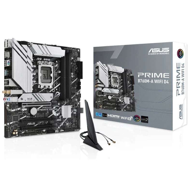 ASUS PRIME B760M-A WIFI D4 Intel B760 LGA 1700 micro ATX