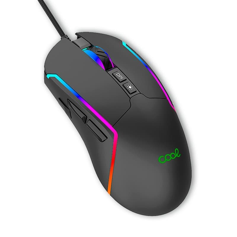 Cool Strip USB-Gaming-Maus RGB Schwarz
