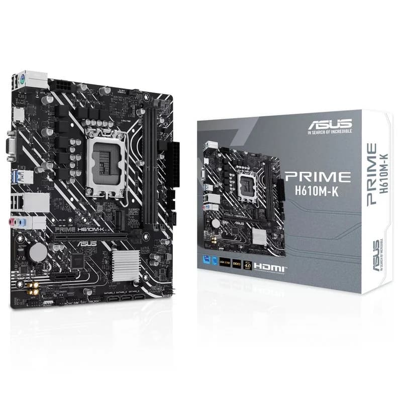 ASUS Prime H610M-K Intel H610 LGA 1700 micro ATX