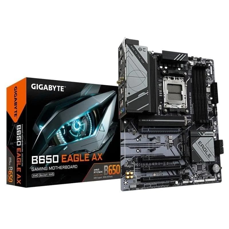 Motherboard Gigabyte B650 EAGLE AX B650 AM5 DDR5 ATX WiFi 6E PCIe 5.0 RGB