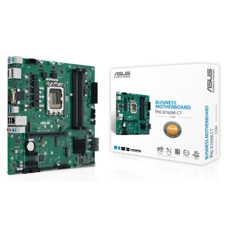 ASUS PRO B760M-CT-CSM Intel B760 LGA 1700 micro ATX