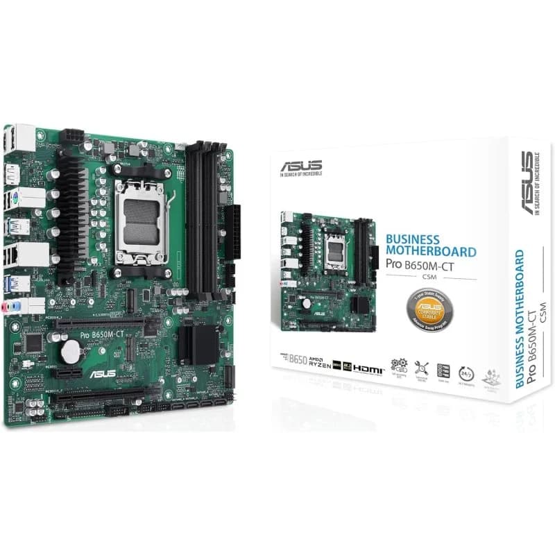 ASUS PRO B650M-CT-CSM AMD B650 Sockel AM5 micro ATX