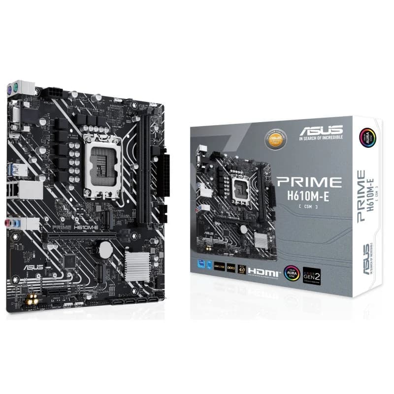 ASUS PRIME H610M-E-CSM Intel H610 LGA 1700 micro ATX