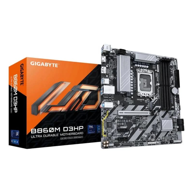 Motherboard Gigabyte B860M D3HP B860 LGA 1851 DDR5 Micro-ATX PCIe 4.0 M.2 RAID