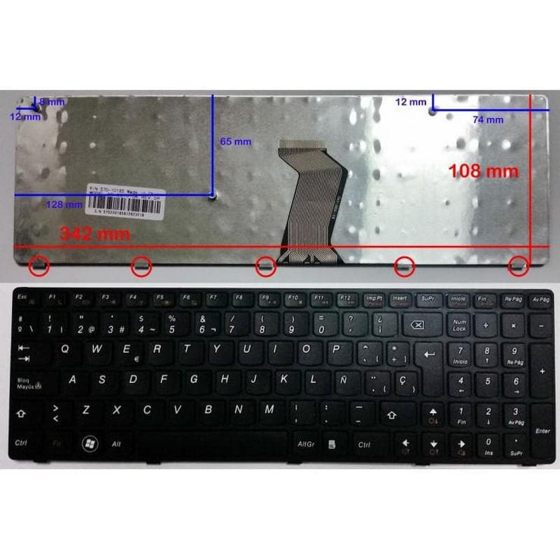 Laptop-Tastatur Lenovo B590/B590A/B590G/B570/B570A