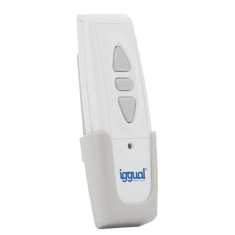 Iggual Elektrische Projektionsleinwand mit Fernbedienung