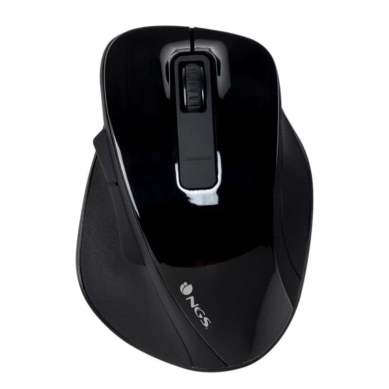 NGS Bow Kabellose Maus Schwarz