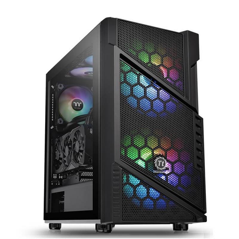 Thermaltake Commander C31 TG ARGB Edition gehärtetes Glas USB 3.0