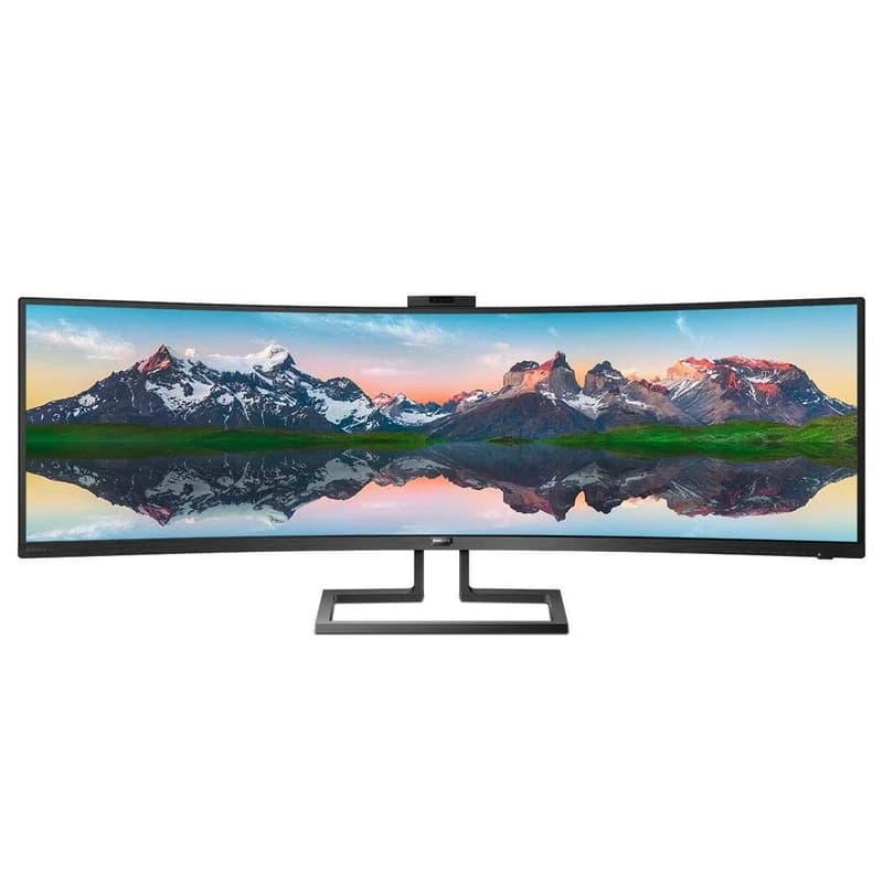 Philips P Line 499P9H/00 LED display 124 cm (48.8") 5120 x 1440 Pixel UltraWide Dual Quad HD Schwarz