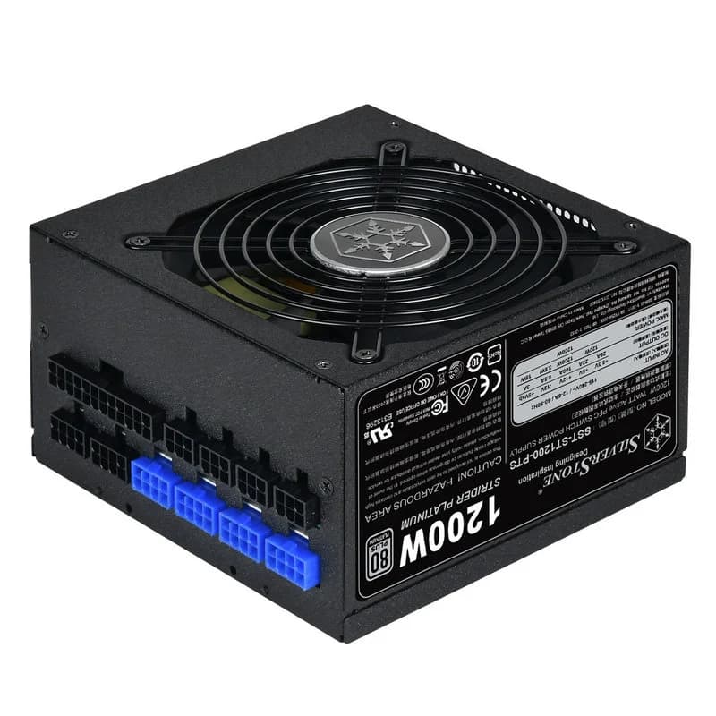 SilverStone ST1200-PTS 1200 W 80 Plus Platin Modular