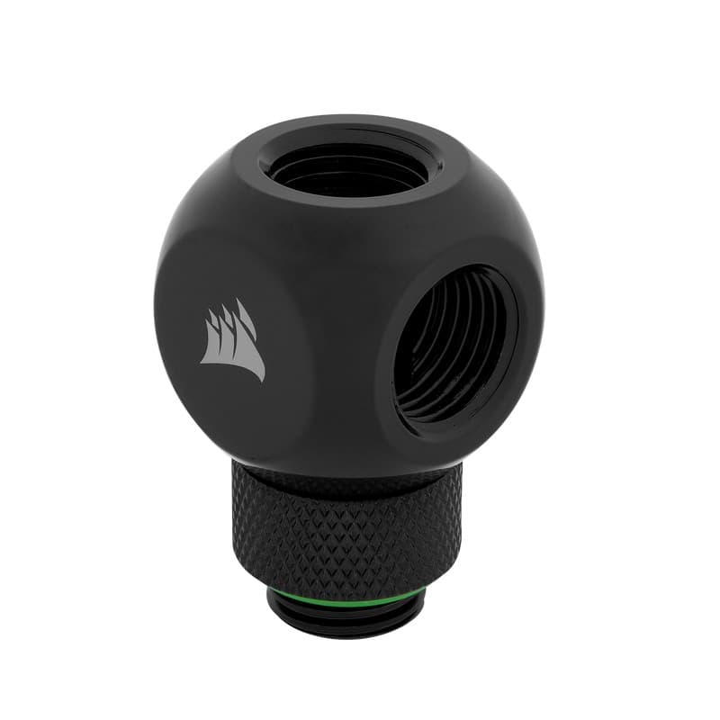 Corsair Hydro X Series XF rotierender Y-Splitter, Schwarz