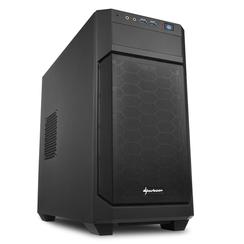 Sharkoon V1000 Mini Tower Schwarz