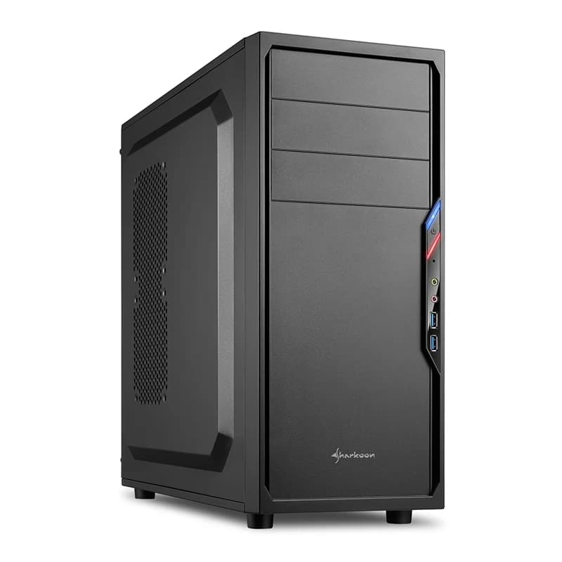 Sharkoon VS4-V Midi Tower Schwarz