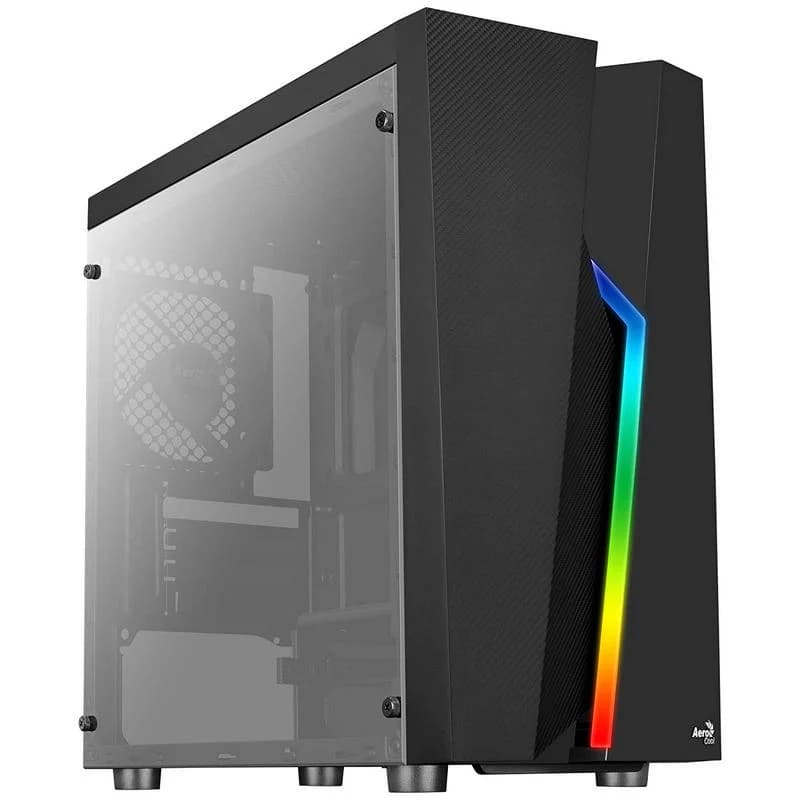 Aerocool Bolt Mini RGB USB 3.0 mit Fenster schwarz