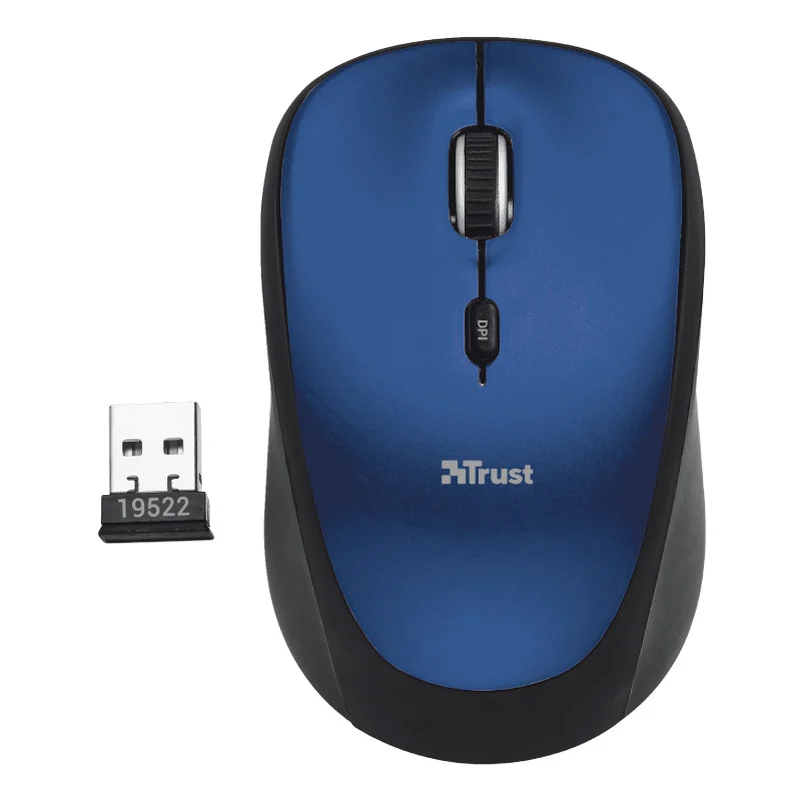 Trust 19663 Maus Büro RF Wireless Optisch 1600 DPI