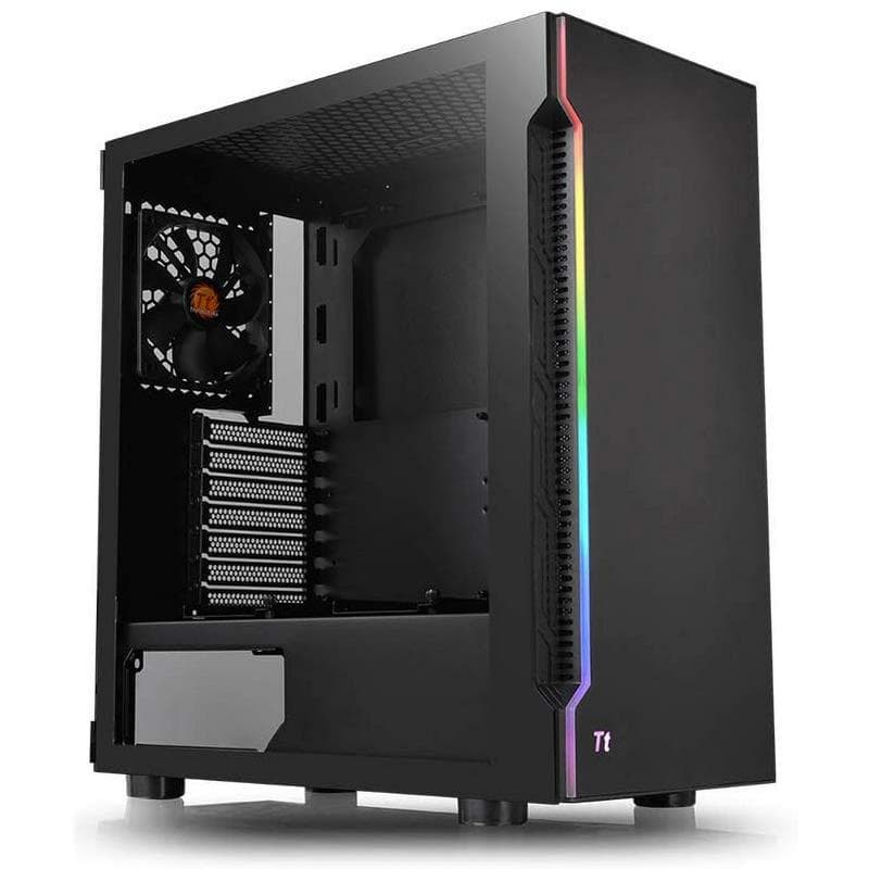 Thermaltake H200 TG RGB gehärtetes Glas USB 3.1 Schwarz