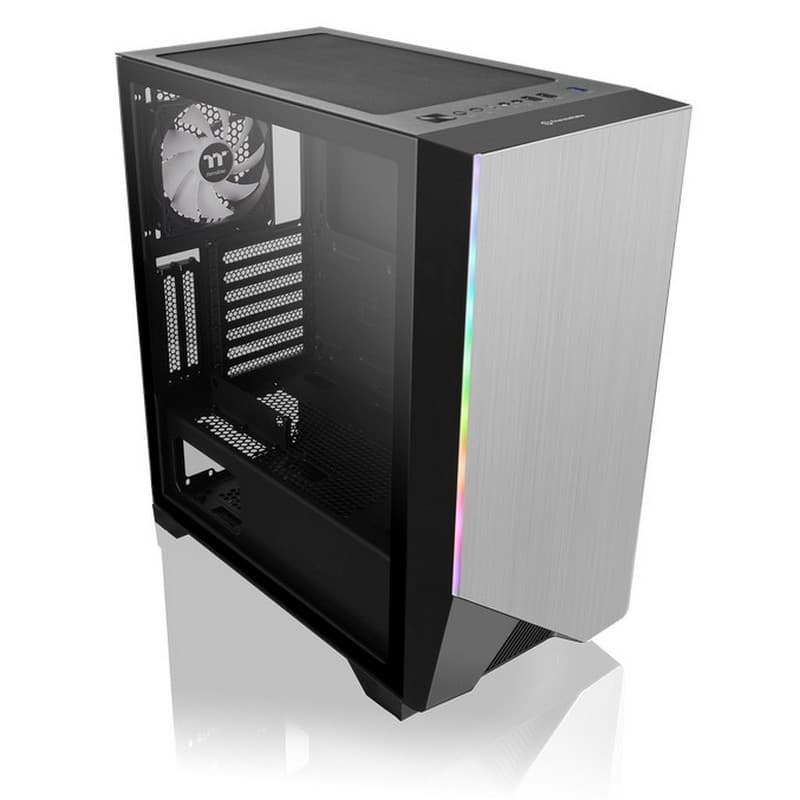 Thermaltake H550 TG ARGB Midi Tower Schwarz, Grau