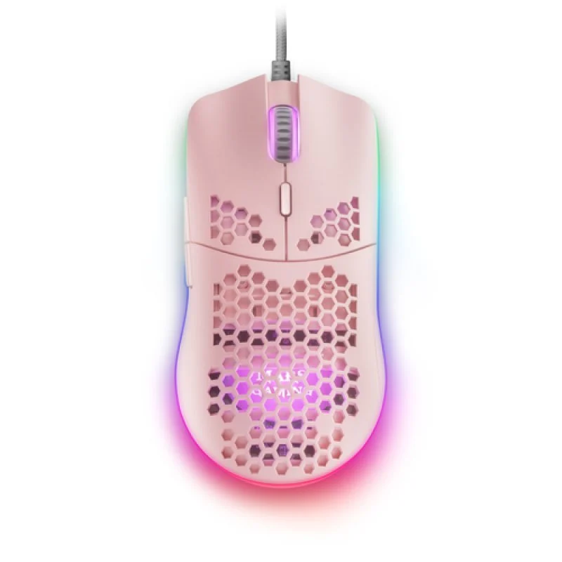 Mars Gaming MMAXP Gaming-Maus 12400DPI Pink