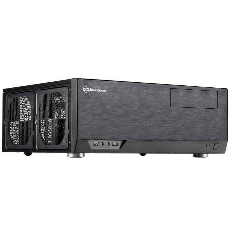 Silverstone GD09B-C HTPC Schwarz