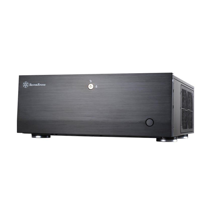 Silverstone GD07 USB-C Schwarz