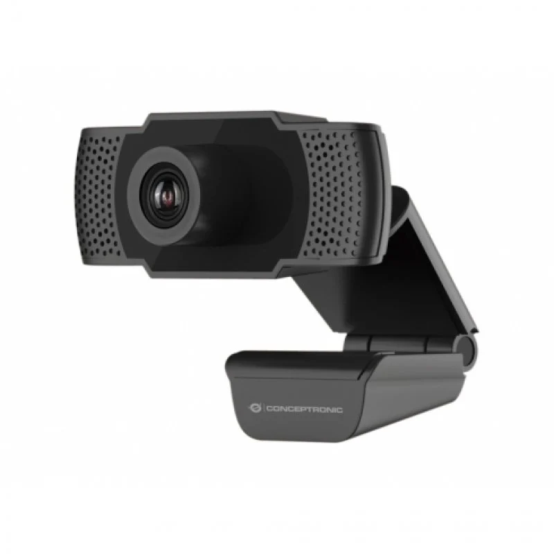 Conceptronic AMDIS01B Webcam 2 MP 1920 x 1080 Pixel USB 2.0 Schwarz
