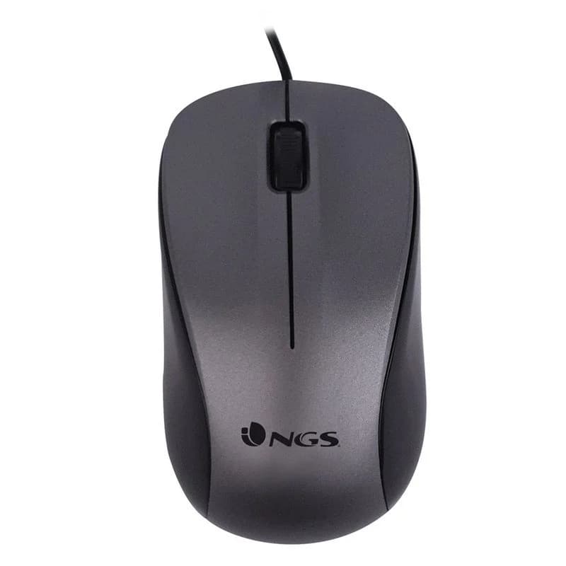 NGS Wired Crew Optische Maus 1200DPI Schwarz