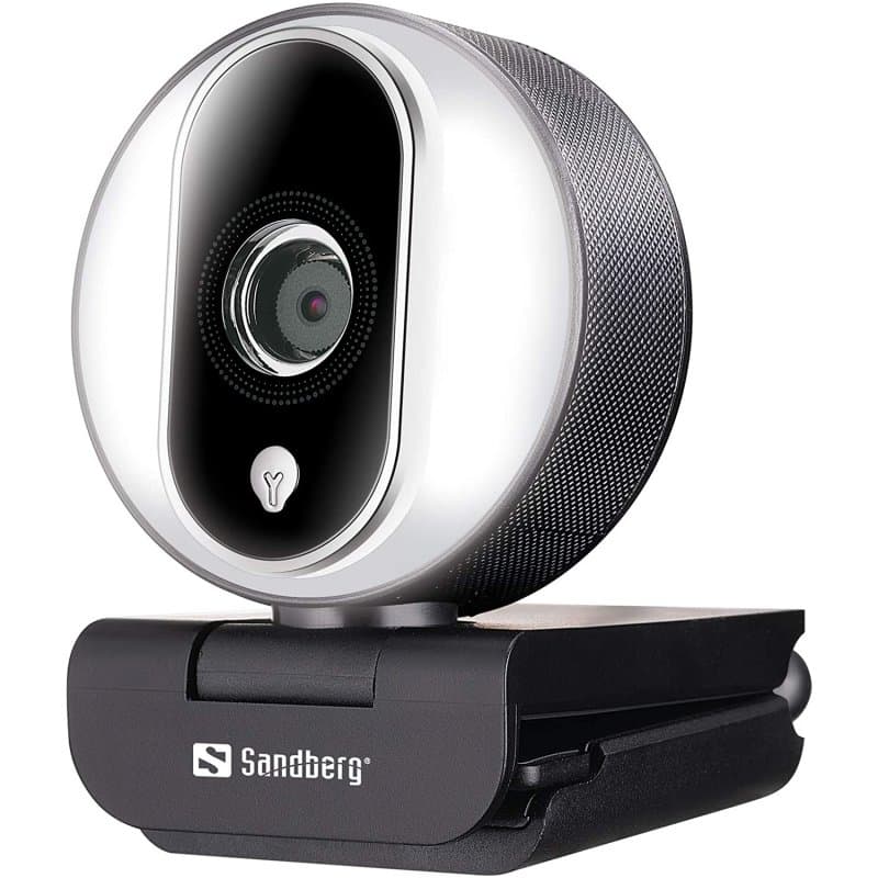 Sandberg 134-12 Webcam 2 MP 1920 x 1080 Pixel USB 2.0 Schwarz, Silber