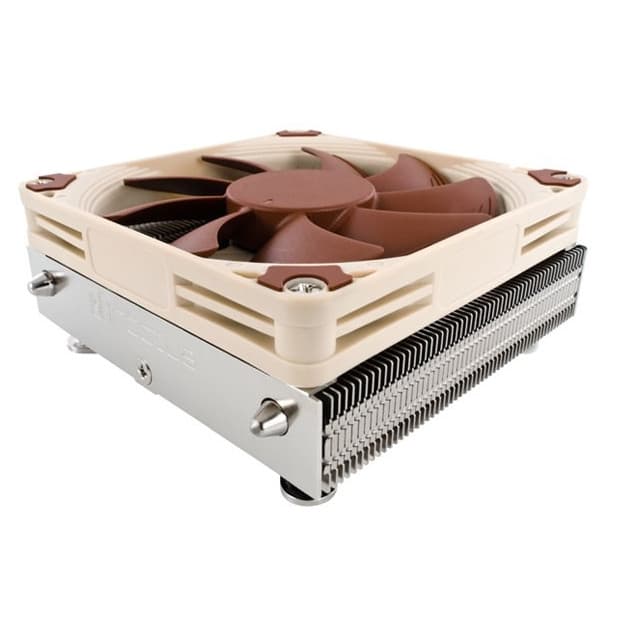 Noctua NH-L9i Prozessor Kühler 9,2 cm Beige, Braun, Silber