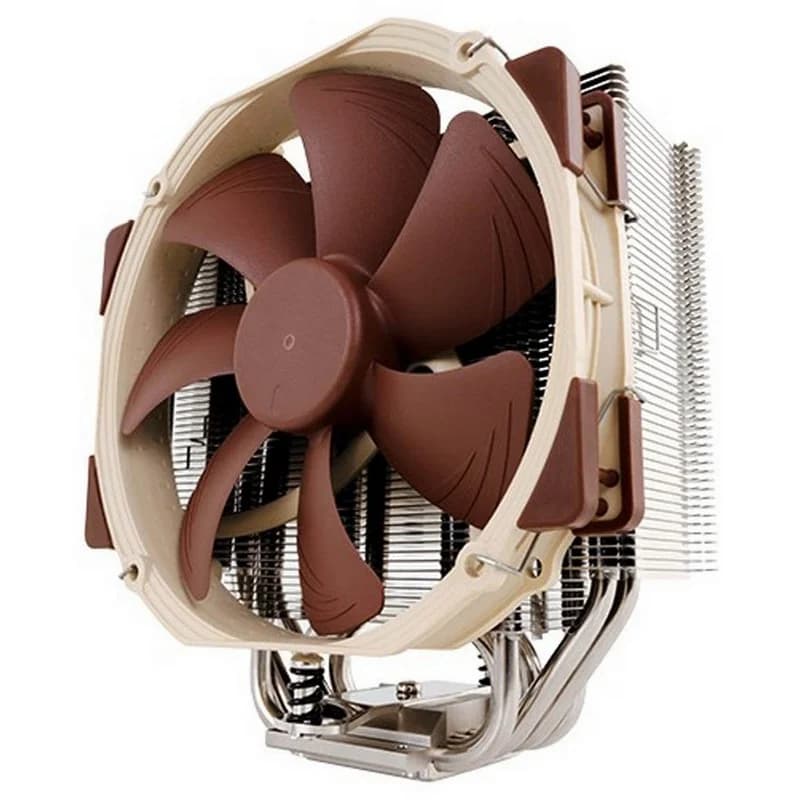 Noctua NH-U14S Computerkühlsystem Prozessor Kühler 12 cm Braun, Edelstahl