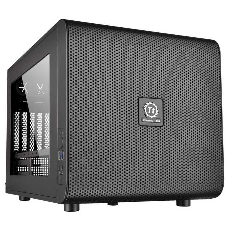 Thermaltake Core V21 Cube Schwarz