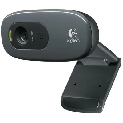 Logitech HD C270 Webcam 3 MP 1280 x 720 Pixel USB 2.0 Schwarz