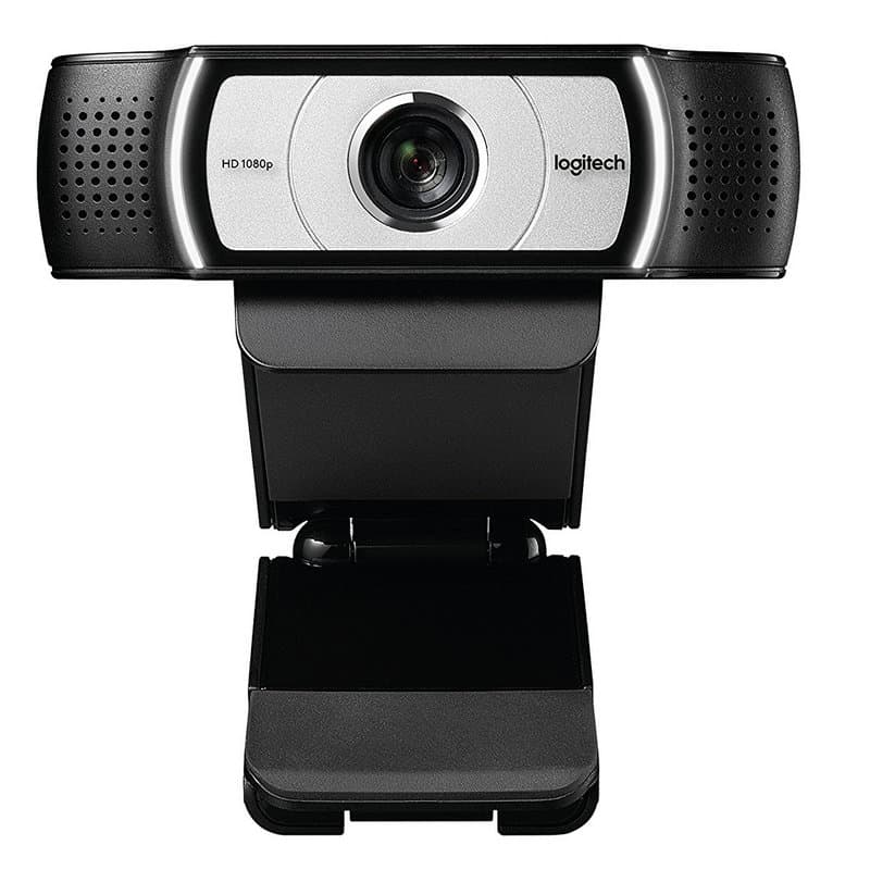 Logitech C930e Webcam 1920 x 1080 Pixel USB Schwarz
