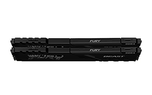 Kingston FURY Beast 16GB (2x8GB) 3600MHz DDR4 CL17 Desktop Speicher Kit mit 2 KF436C17BBK2/16 16GB Kit mit 2 3600MHz 8Gbit Bild 4