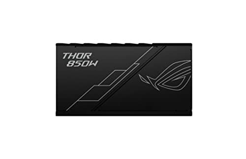 ASUS ROG Thor-850P Platinum Netzteil (Aura Sync, OLED Display, 0dB-Kühlung) Bild 8