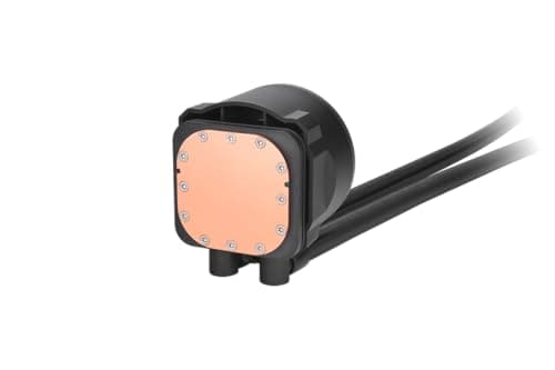 Thermaltake TH360 V2 ARGB Sync – 360mm AIO Wasserkühlung | 3× CT120 ARGB PWM‑Lüftern | Infinity‑Mirror‑Pumpendesign | Daisy‑Chain‑Kabelmanagement | Intel & AMD kompatibel Black 360mm ARGB Bild 6
