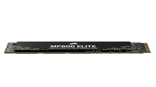 CORSAIR MP600 ELITE 2TB M.2 PCIe Gen4 x4 NVMe SSD - M.2 2280 - Bis zu 7.000MB/Sek. Sequentielles Lesen - High-Density 3D TLC NAND - Schwarz Bild 8