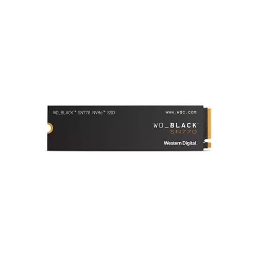 WD_BLACK SN770 NVMe SSD 500 GB (High-Performance NVMe SSD, Gaming SSD, PCIe Gen4, M.2 2280, Lesen 5.000 MB/s, Schreiben 4.000 MB/s) Schwarz 500 GB Bis zu 5.150 MB/s M.2 2280 Bild 7