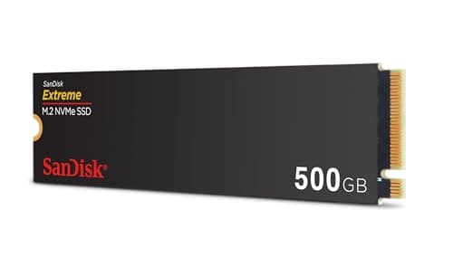 SanDisk Extreme M.2 NVMe SSD 500 GB (Interne SSD, PCIe Gen 4.0, bis zu 5.000 MB/s, nCache-Technologie, 5 Jahre Garantie) Extreme 500 GB NVMe SSD Bild 4