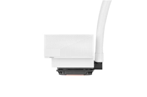 Thermaltake LB360 Ultra ARGB Sync 360‑mm AIO Wasserkühlung | 3,95″ LCD‑Display | ARGB PWM Lüfter | Drehbarer Waterblock | Hohe Kühlleistung & leiser Betrieb | Weiß Bild 8
