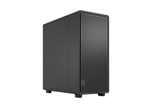 Fractal Design Epoch Schwarz Solid - Gaming-PC-Gehäuse - Mesh-Frontpanel - DREI Momentum 12-Lüfter inkl. - Geräumiger Innenraum - ATX/mATX/ITX Unterstützung Solid Schwarz Epoch Bild 2