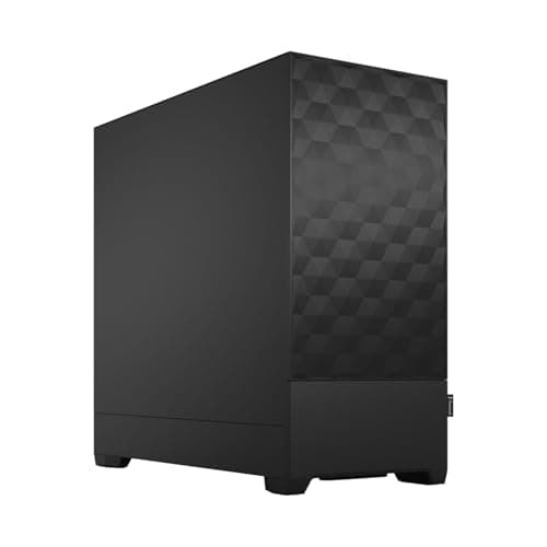 Fractal Design Pop Air Black - ATX Mid-Tower PC Gehäuse mit Honeycomb Mesh Front, 3X 120 mm Aspect 12 Lüfter, Solid Seitenpanel, Hoher Airflow Schwarz ATX Air Bild 2