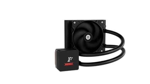 ENERMAX LIQMAX IV 120mm AIO CPU Wasserkühlung|Dual Chamber|TDP 320W+|Intel LGA 1851/1700/115x/2066| AMD AM5/AM4 |Digital Anzeige |1x 120 PWM Performance Flow Fan|ELC-LMIV120-SF