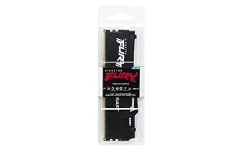 Kingston FURY Beast Schwarz RGB 16GB 5600MT/s DDR5 CL40 DIMM Desktop Gaming Speicher Einzelnes Modul - KF556C40BBA-16 Bild 7