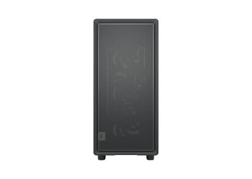 Fractal Design Epoch Schwarz Solid - Gaming-PC-Gehäuse - Mesh-Frontpanel - DREI Momentum 12-Lüfter inkl. - Geräumiger Innenraum - ATX/mATX/ITX Unterstützung Solid Schwarz Epoch Bild 6